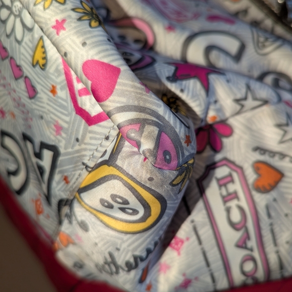 Coach Poppy Butterfly Baby Bag - Picture 6 of 12